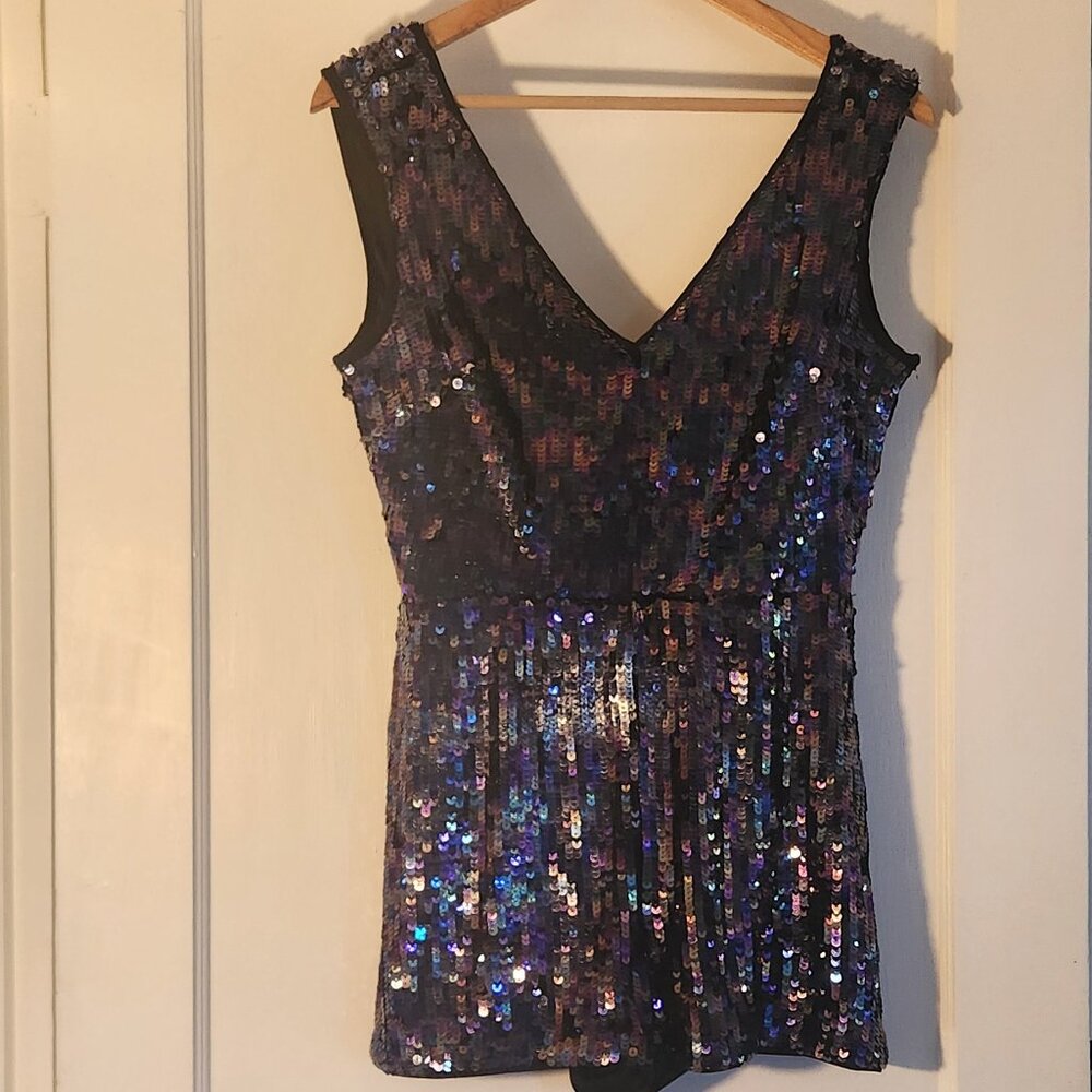 Bebe Sequin Onsie Shorts